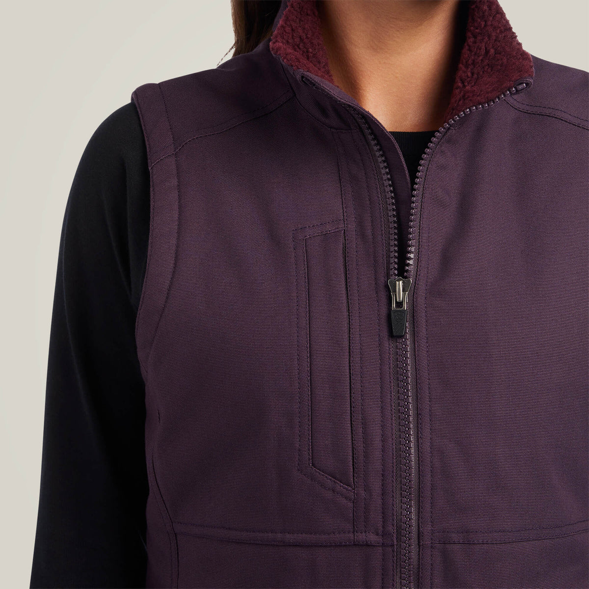 Rebar DuraCanvas Insulated Vest - Ariat Featured