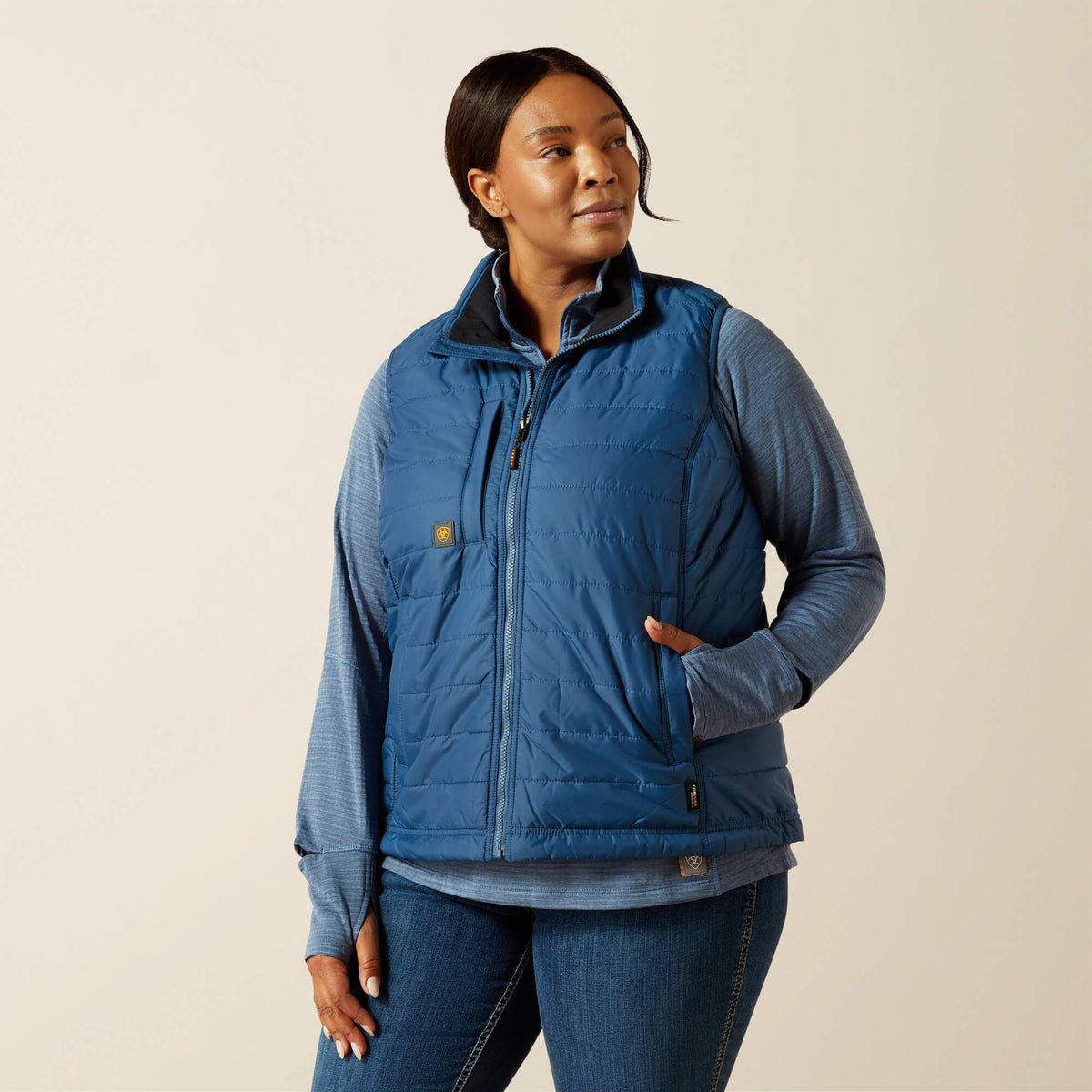 Rebar Cordura Ripstop Lightweight Insulated Vest - Ariat Essential