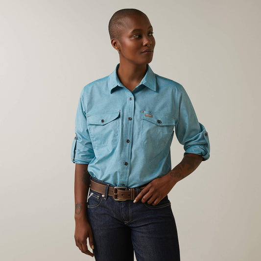 Rebar Made Tough VentTEK DuraStretch Work Shirt - Ariat Recommended