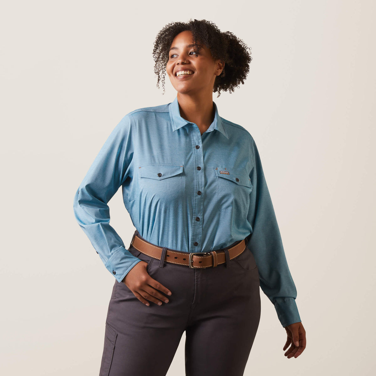Rebar Made Tough VentTEK DuraStretch Work Shirt - Ariat Recommended