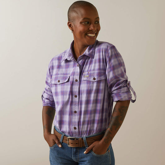 Rebar Made Tough DuraStretch Work Shirt - Ariat Discount