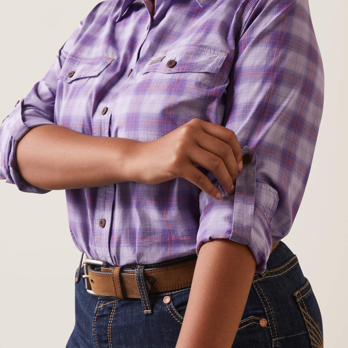 Rebar Made Tough DuraStretch Work Shirt - Ariat Discount