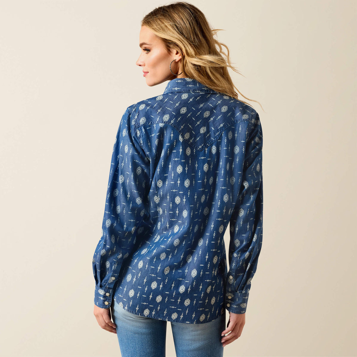 Wild Blue Western Snap Shirt - Ariat Popular