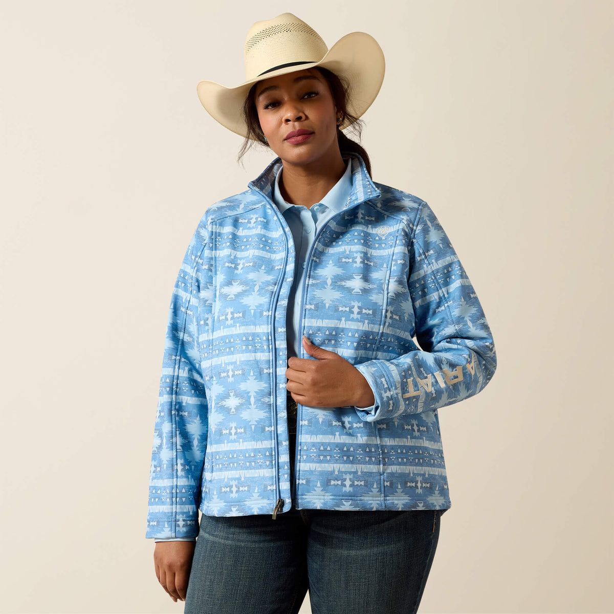 Ariat Logo Softshell Print Jacket - Ariat Popular