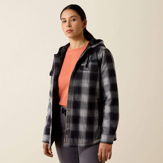 Rebar Flannel Insulated Shirt Jacket - Ariat Smart Buy