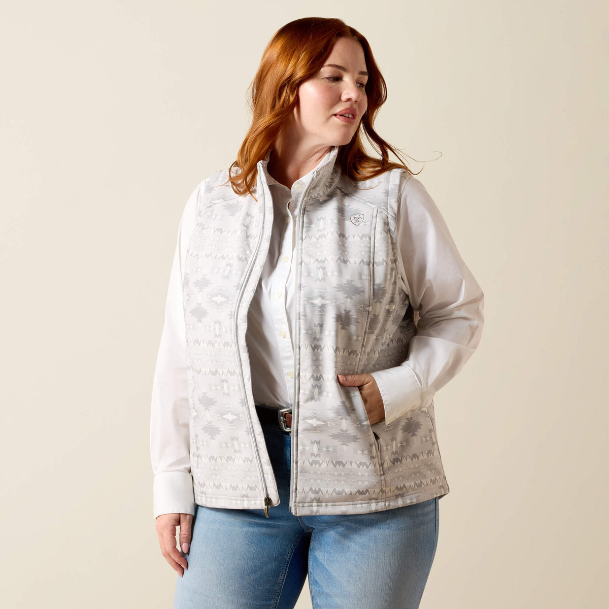 Ariat Logo Softshell Vest - Ariat Classic