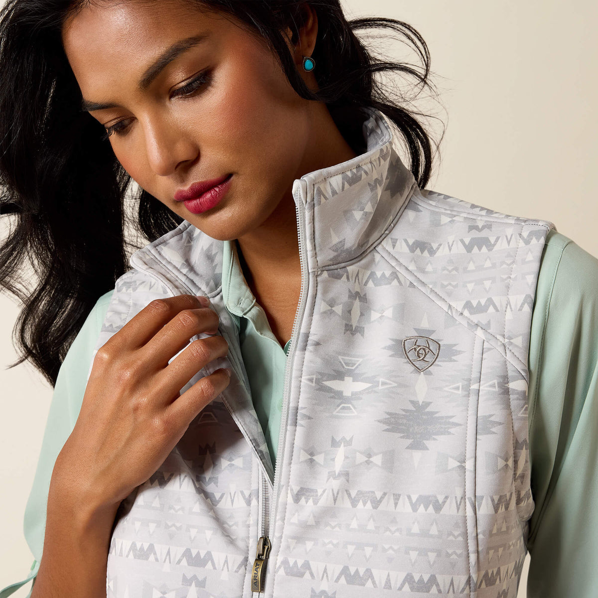 Ariat Logo Softshell Vest - Ariat Classic