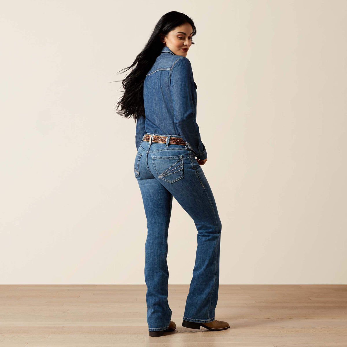 Mid Rise Aisha Boot Cut Jean - Ariat Value