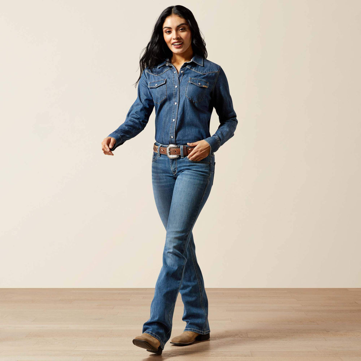 Mid Rise Aisha Boot Cut Jean - Ariat Value