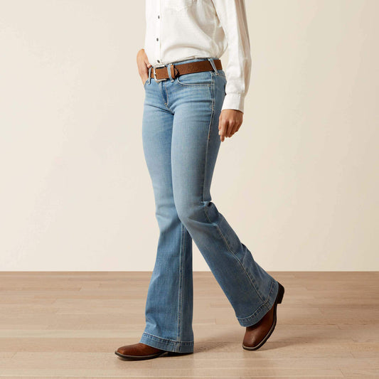 Mid Rise Giovana Leg Slim Trouser Jeans - Ariat Deals