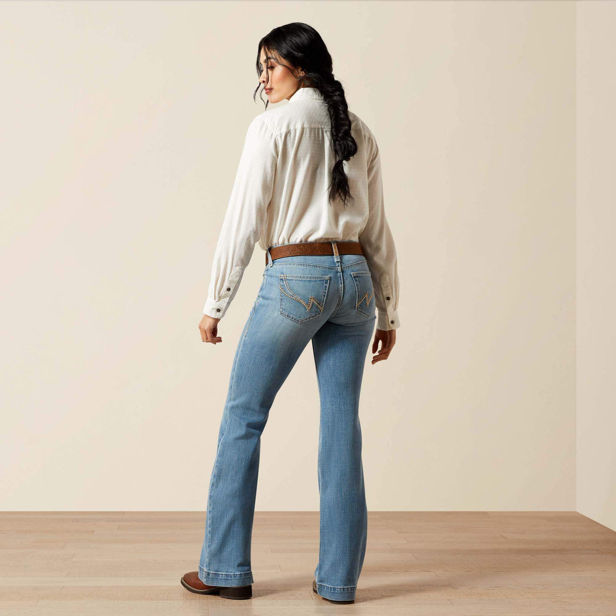Mid Rise Giovana Leg Slim Trouser Jeans - Ariat Deals