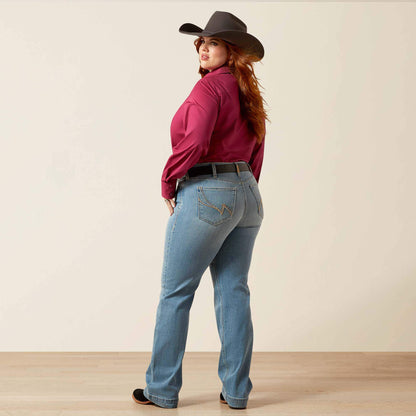 Mid Rise Giovana Leg Slim Trouser Jeans - Ariat Deals