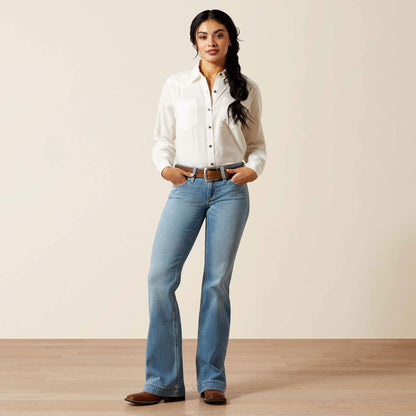 Mid Rise Giovana Leg Slim Trouser Jeans - Ariat Deals