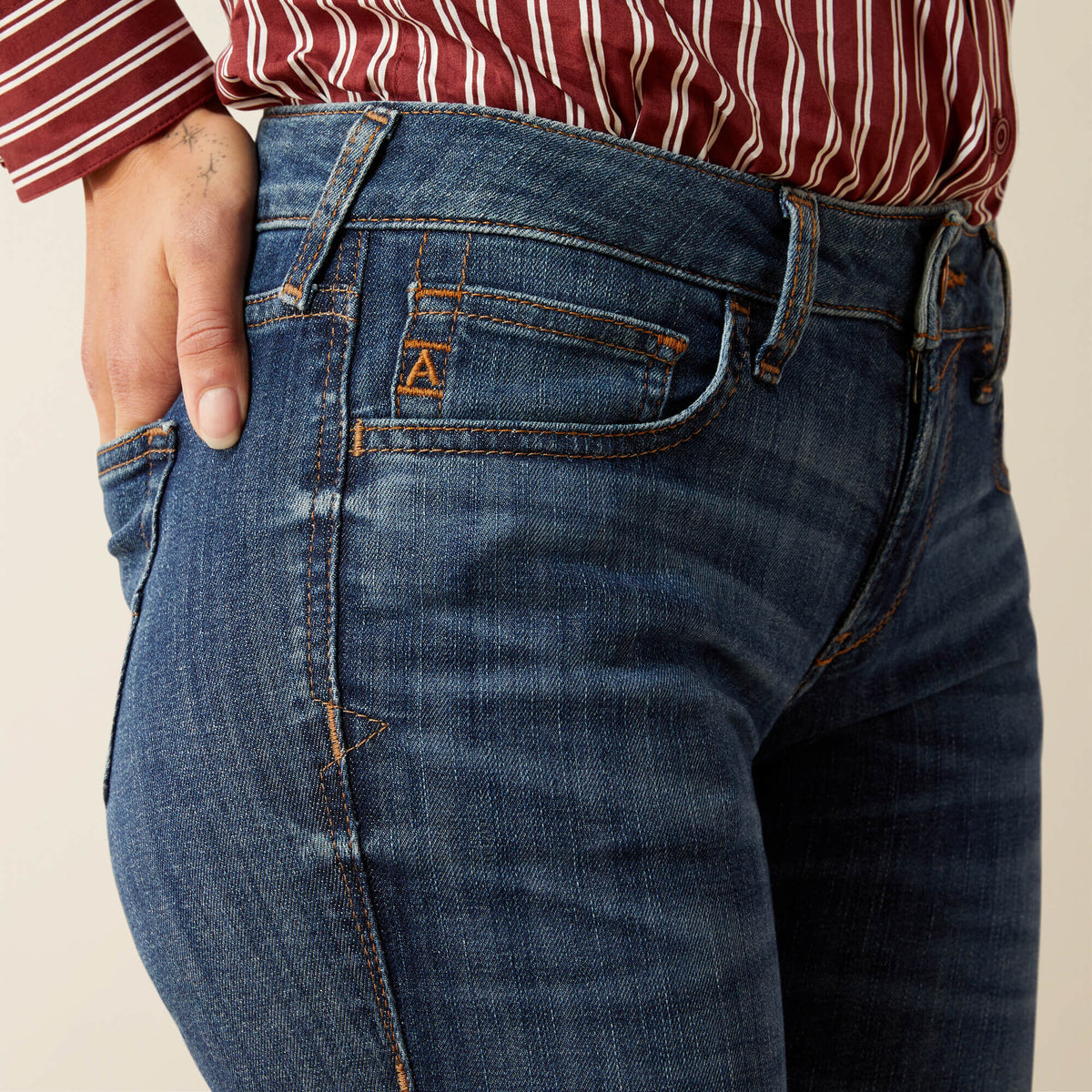 Perfect Rise Bessie Slim Trouser Jeans - Ariat Best Seller
