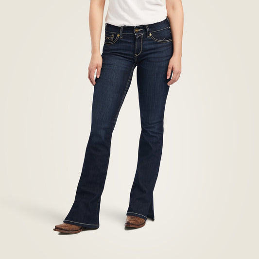 R.E.A.L. Perfect Rise Arrow Danna Boot Cut Jean - Ariat Quality