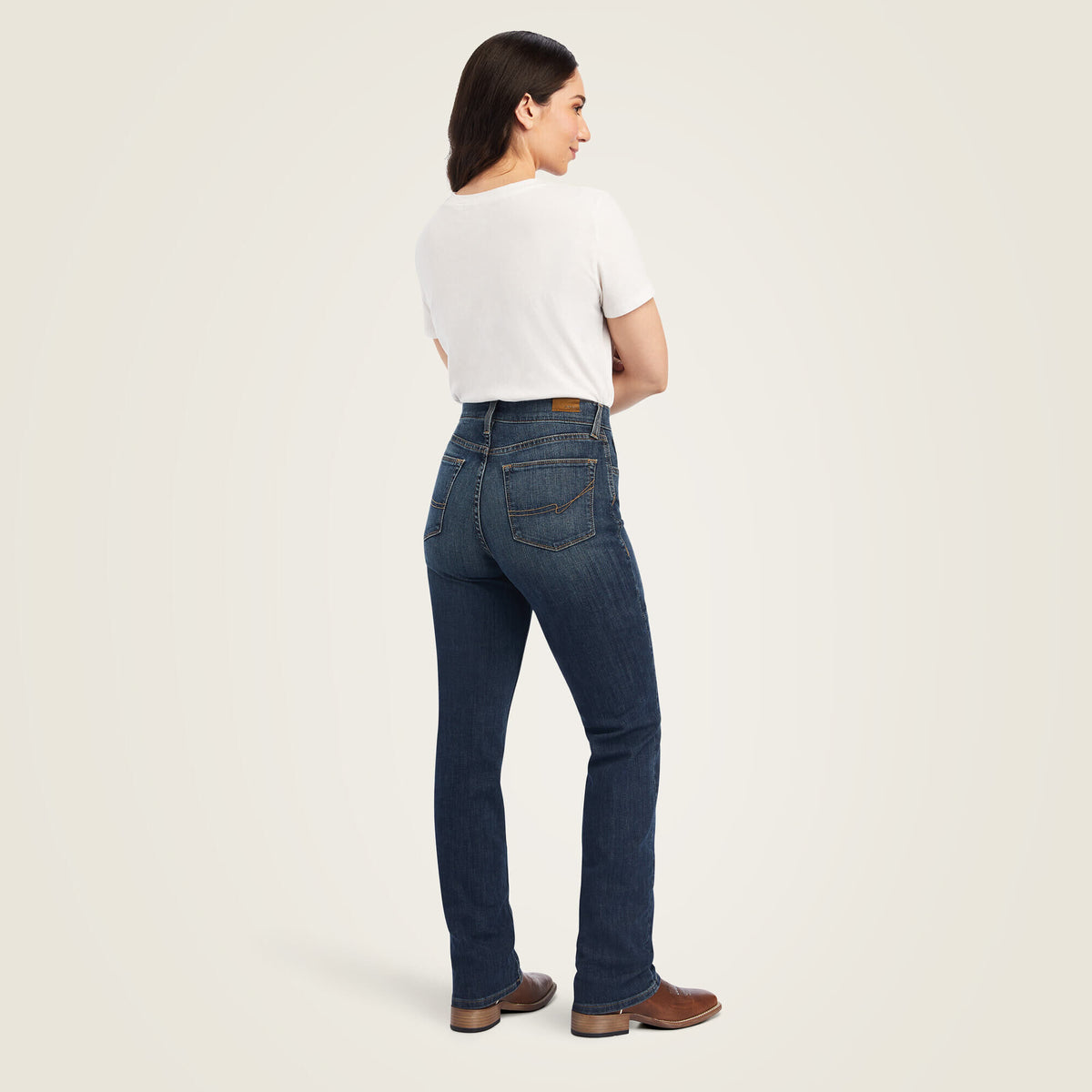 R.E.A.L. Perfect Rise Arrow Danna Boot Cut Jean - Ariat Quality