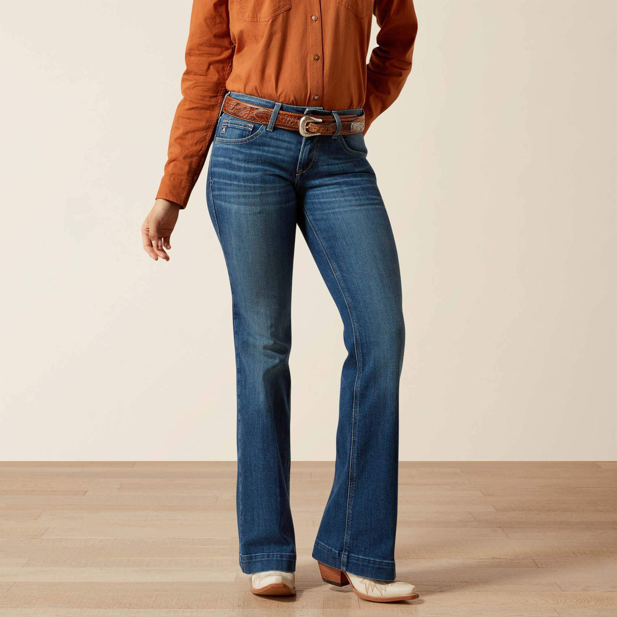 Perfect Rise Leslie Slim Trouser Jeans - Ariat Featured