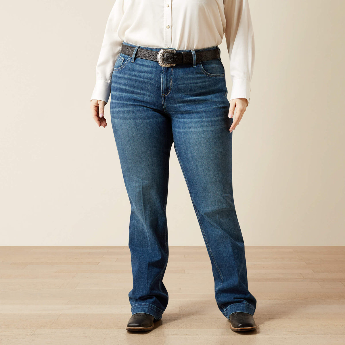 Perfect Rise Leslie Slim Trouser Jeans - Ariat Featured