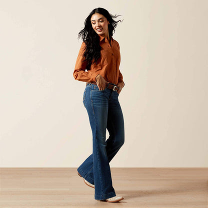 Perfect Rise Leslie Slim Trouser Jeans - Ariat Featured