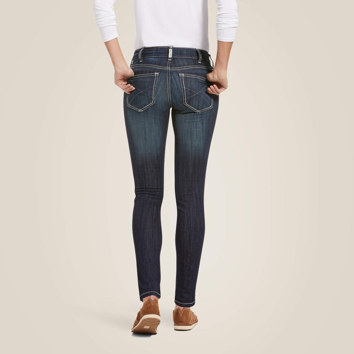 Mid Rise Outseam Ella Skinny Jean - Ariat Sale
