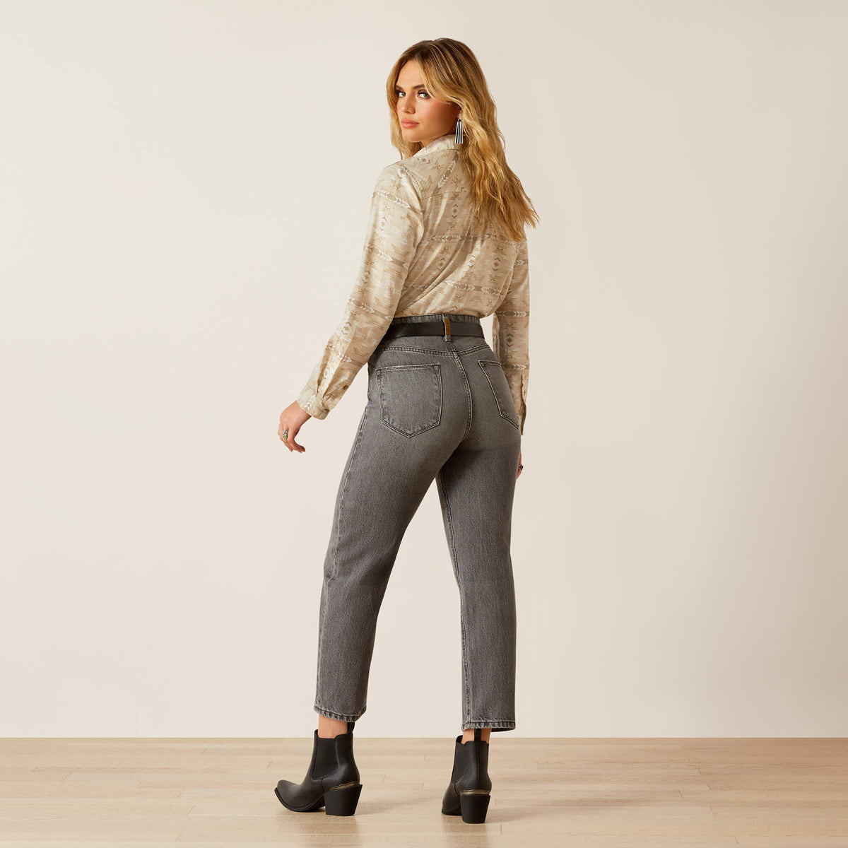 Ultra High Rise Jazmine Tomboy Relaxed Straight Leg Jeans - Ariat Latest