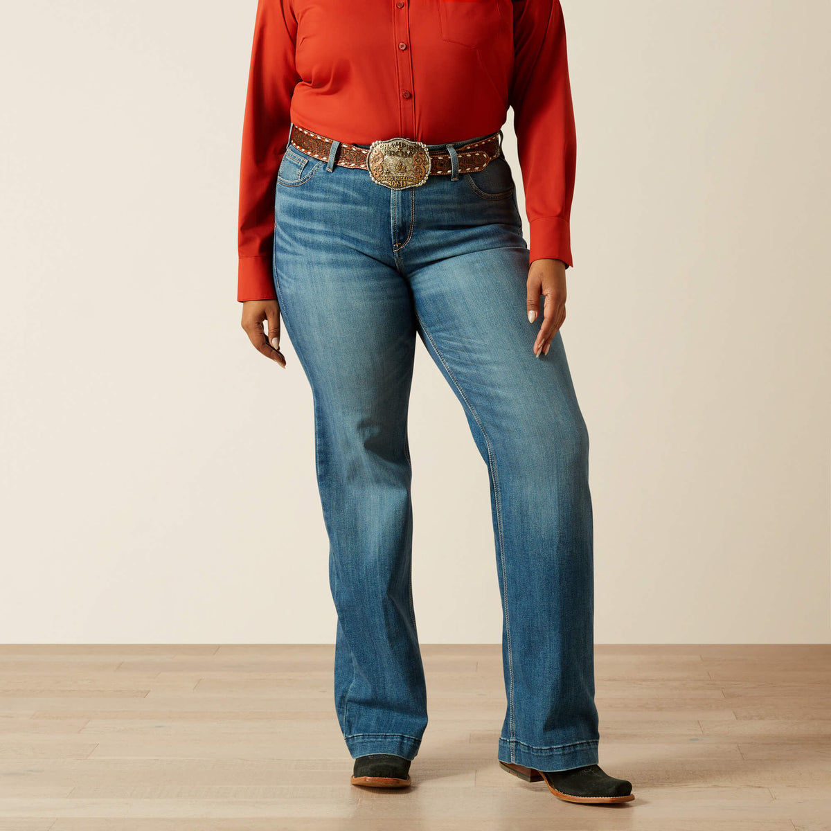 Perfect Rise Isabelle Wide Trouser Jeans - Ariat Recommended