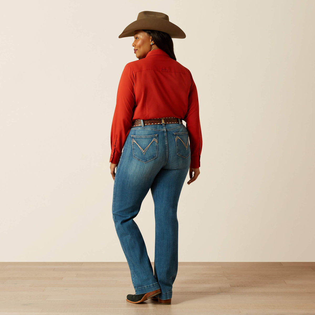 Perfect Rise Isabelle Wide Trouser Jeans - Ariat Recommended