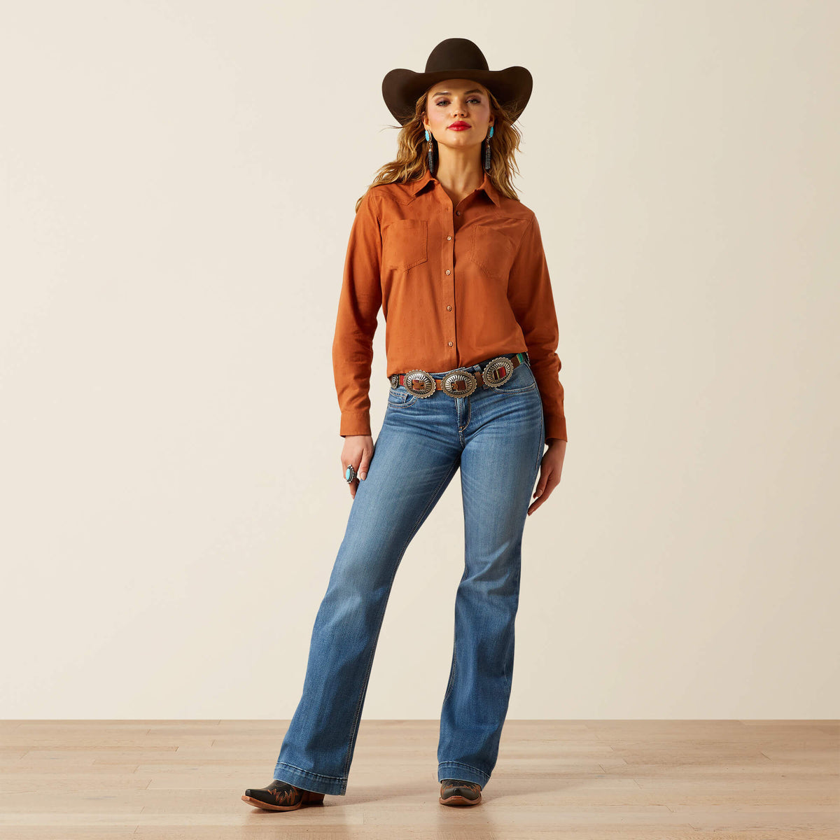 Perfect Rise Isabelle Wide Trouser Jeans - Ariat Recommended