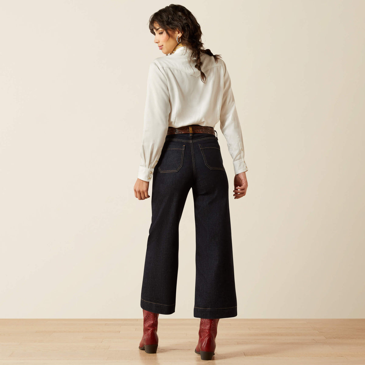 Ultra High Rise Countryside Wide Leg Jean - Ariat Popular