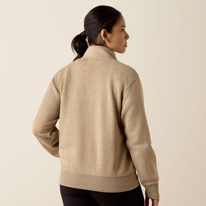 Rebar Lightweight Mock 1/2 Zip Sweatshirt - Ariat Great Value