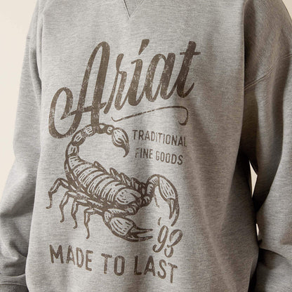 Scorpion Script Oversized Sweatshirt - Ariat Quality