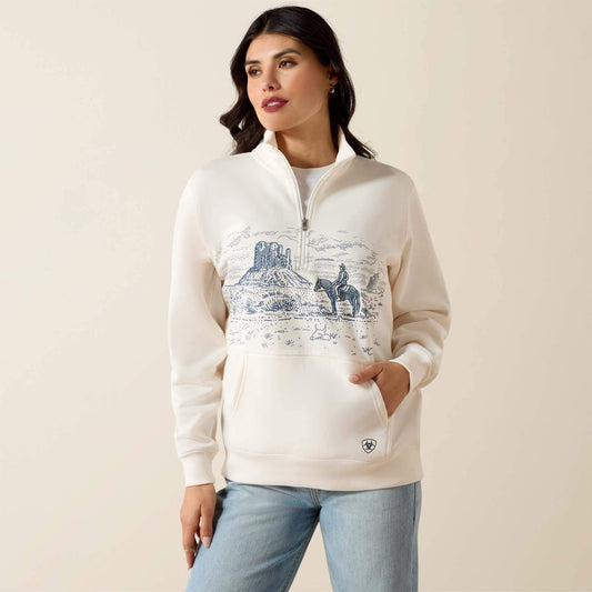 Traveler 1/2 Zip Sweatshirt - Ariat Best Seller