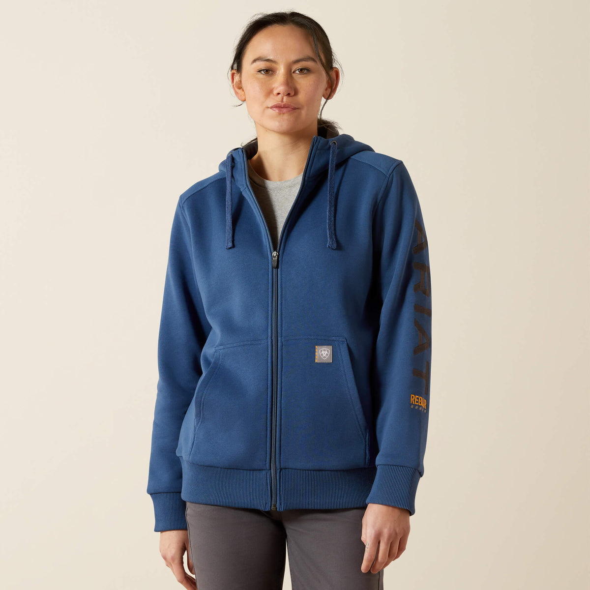 Rebar All-Weather Full Zip Hoodie - Ariat Popular