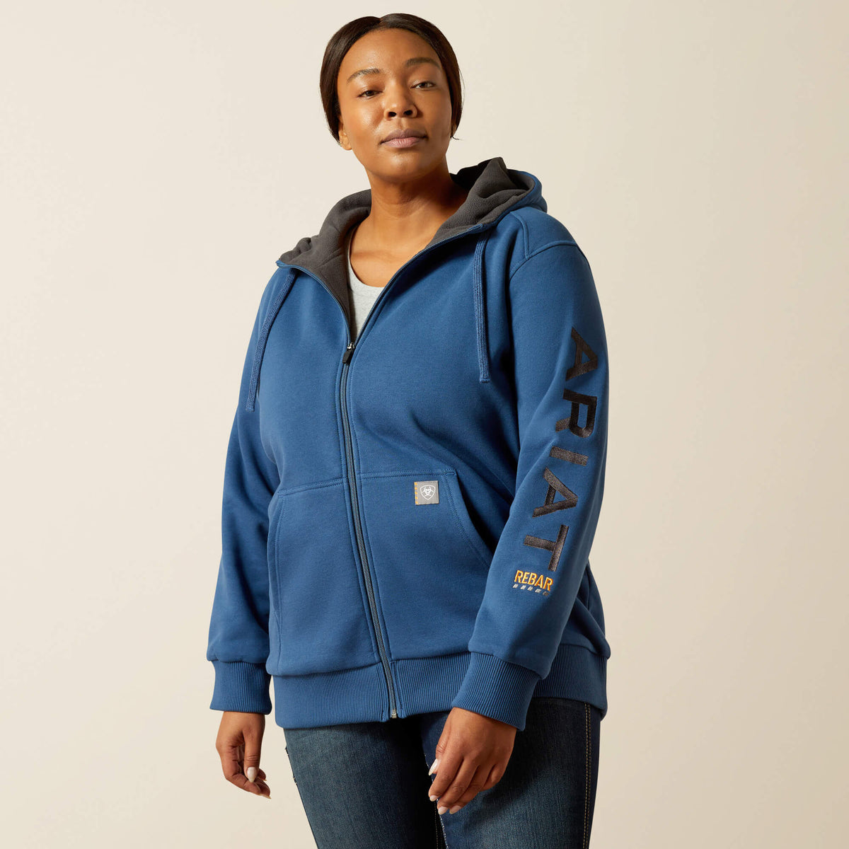 Rebar All-Weather Full Zip Hoodie - Ariat Popular