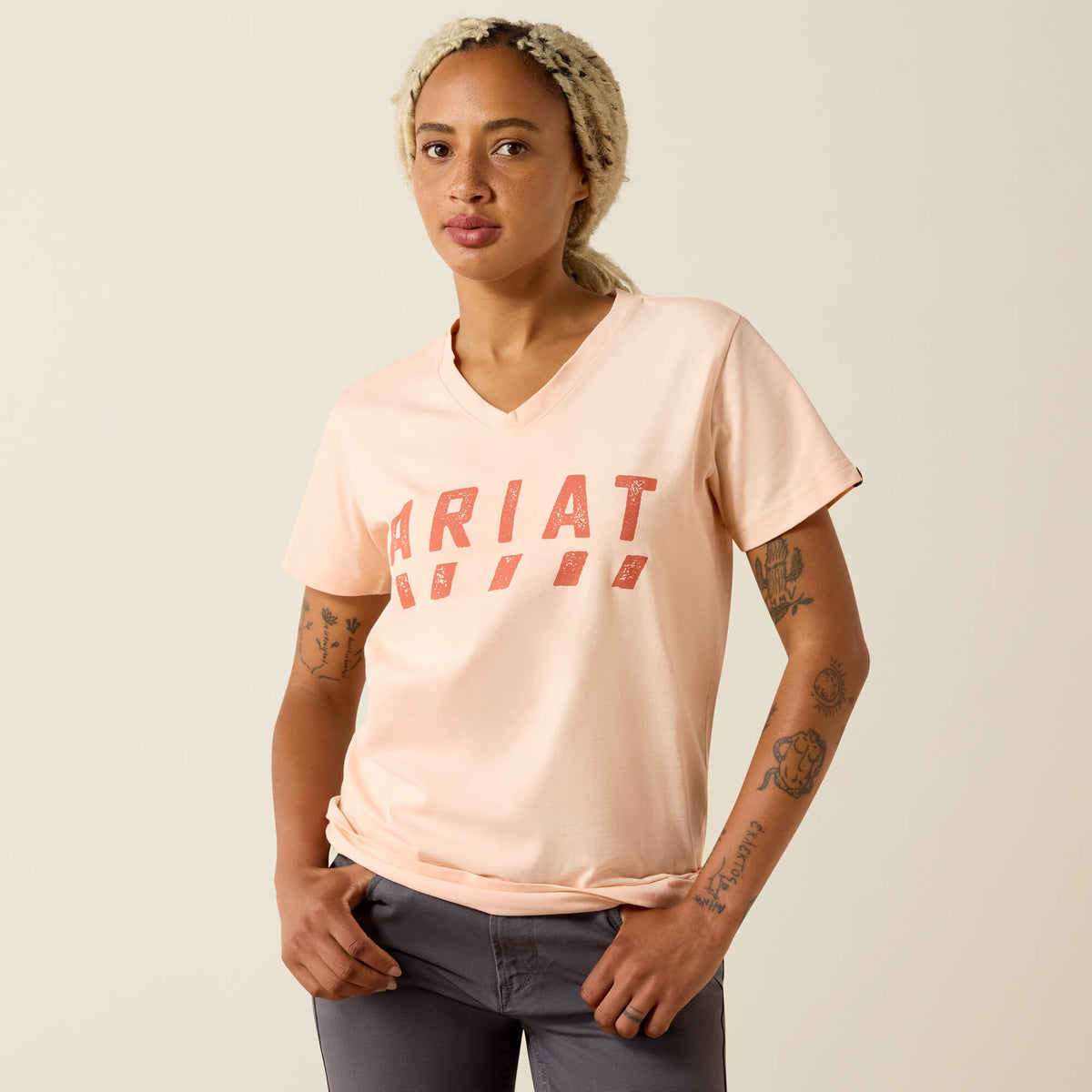 Rebar Cotton Strong Logo T-Shirt - Ariat Special Offer