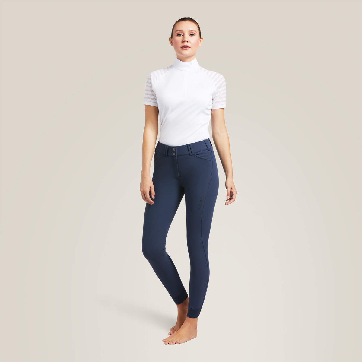 Tri Factor Grip Knee Patch Breech - Ariat Classic
