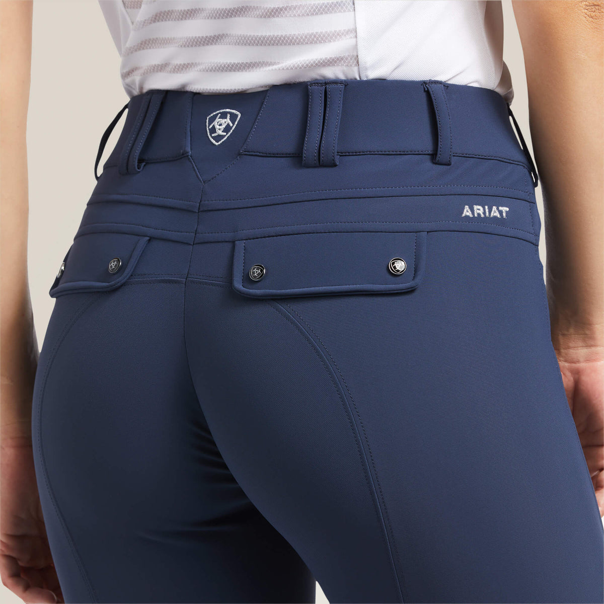 Tri Factor Grip Knee Patch Breech - Ariat Classic