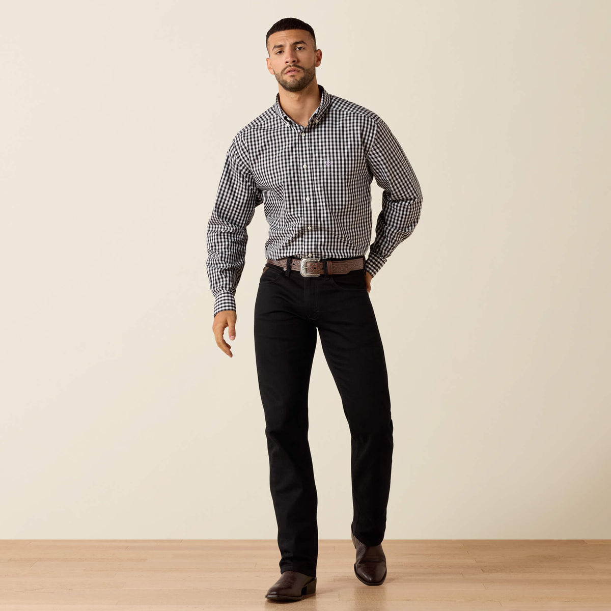 Wrinkle Free Langston Classic Fit Shirt - Ariat Deals