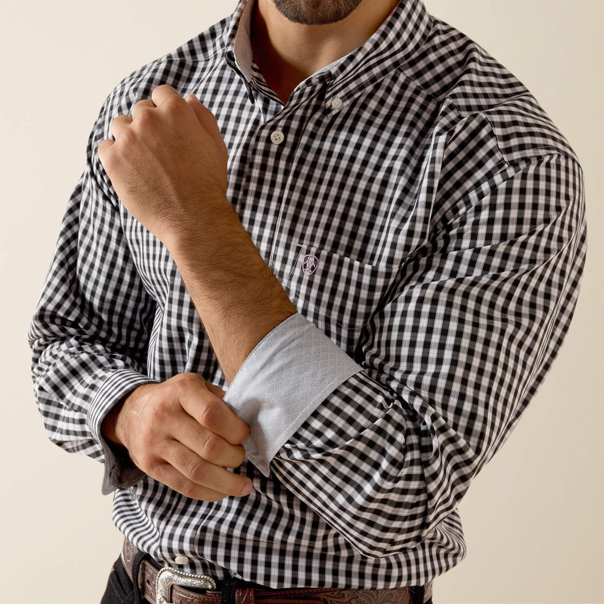 Wrinkle Free Langston Classic Fit Shirt - Ariat Deals