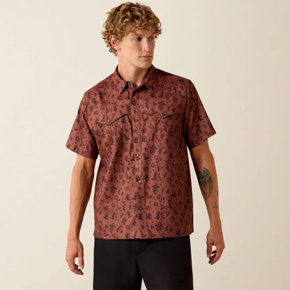 Printed VentTEK Western Yoke Classic Fit Snap Shirt - Ariat Classic