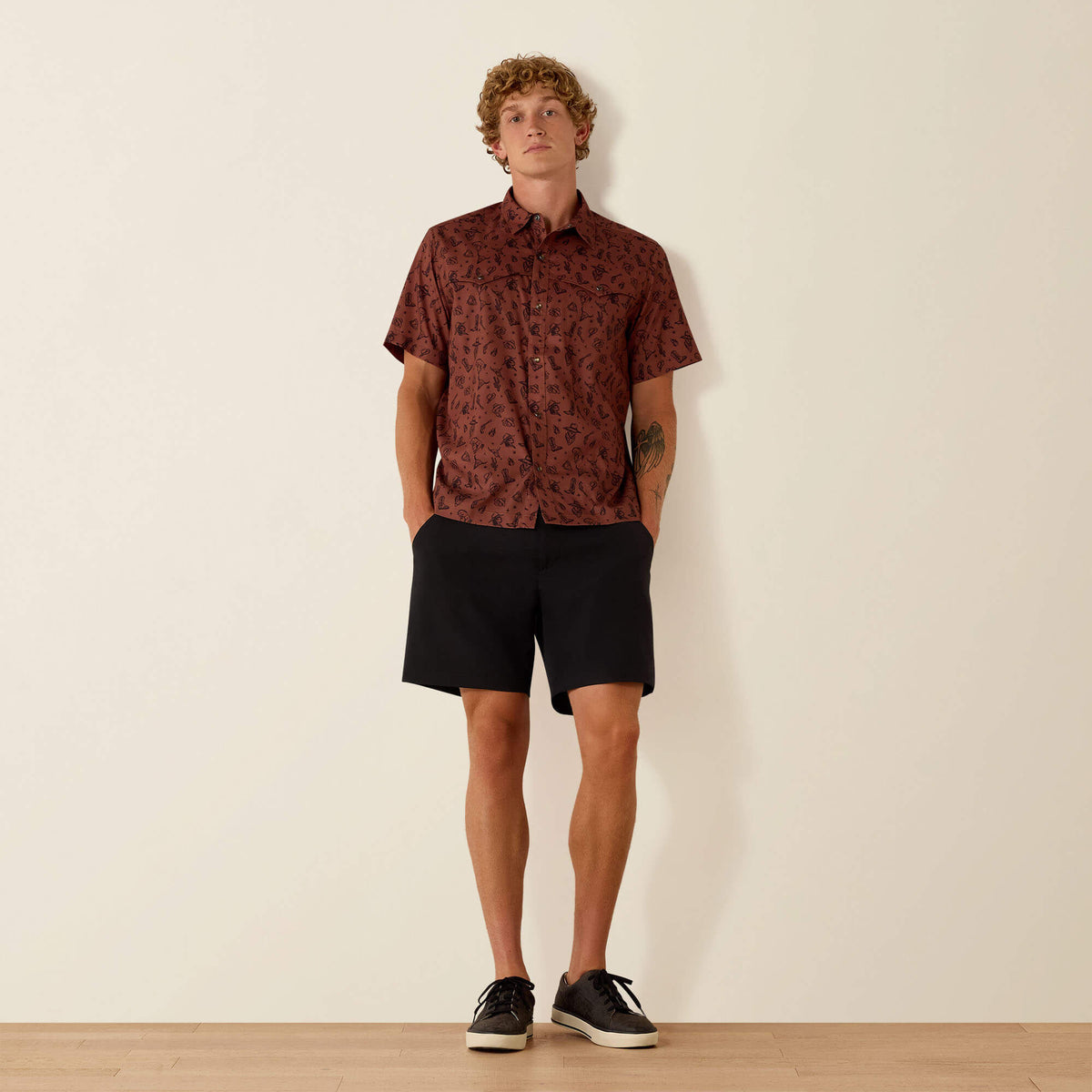 Printed VentTEK Western Yoke Classic Fit Snap Shirt - Ariat Classic