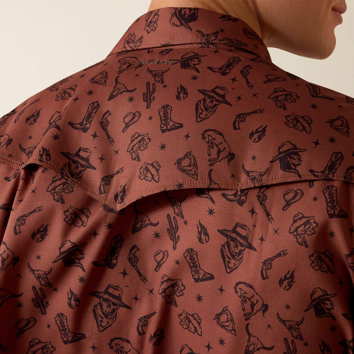 Printed VentTEK Western Yoke Classic Fit Snap Shirt - Ariat Classic