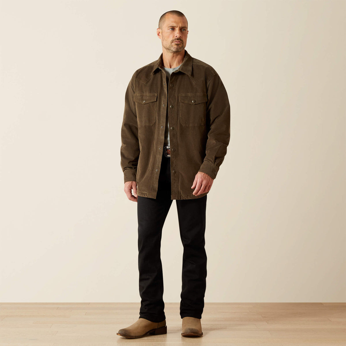 Retro Corduroy Shirt Jacket - Ariat Quality