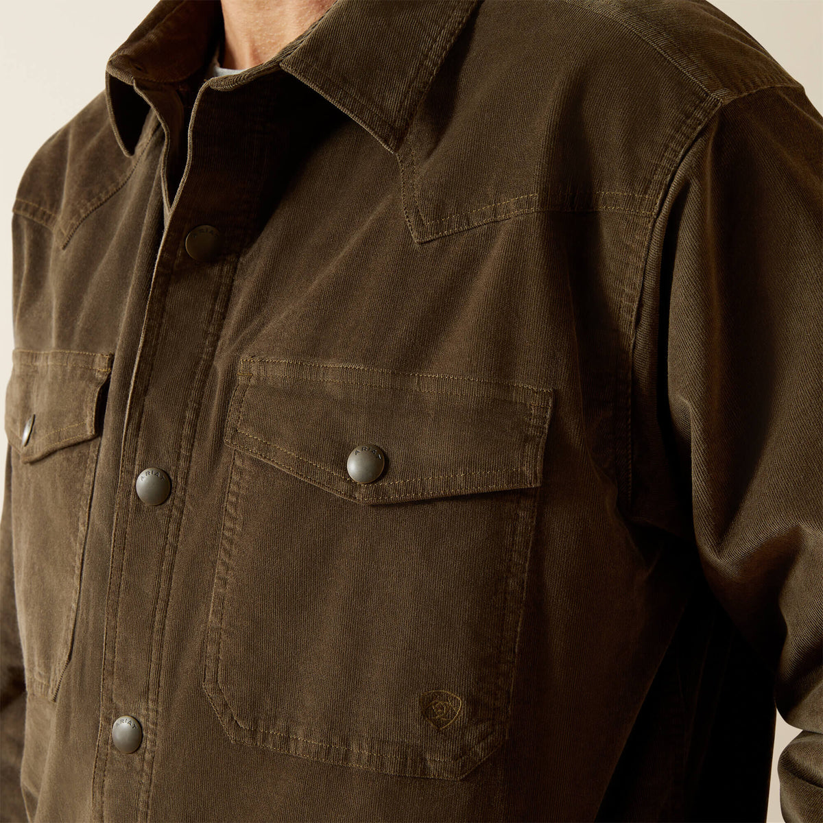 Retro Corduroy Shirt Jacket - Ariat Quality