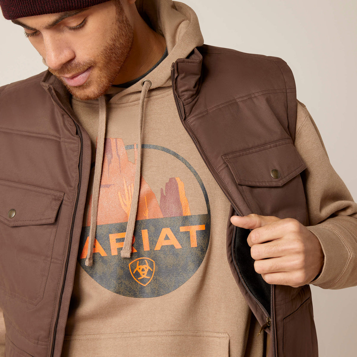 Grizzly 2.0 Canvas Conceal and Carry Vest - Ariat Recommended