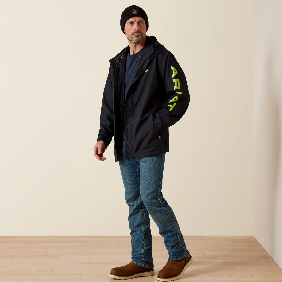 Rebar Stormshell Logo Waterproof Jacket - Ariat Discount