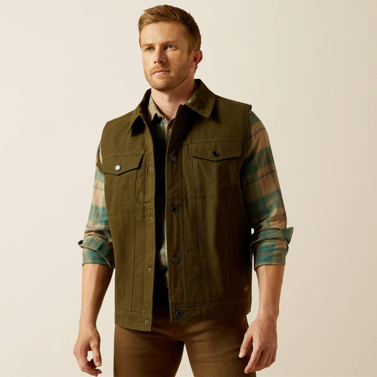 Canvas Rancher Vest - Ariat Everyday