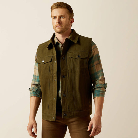 Canvas Rancher Vest - Ariat Everyday