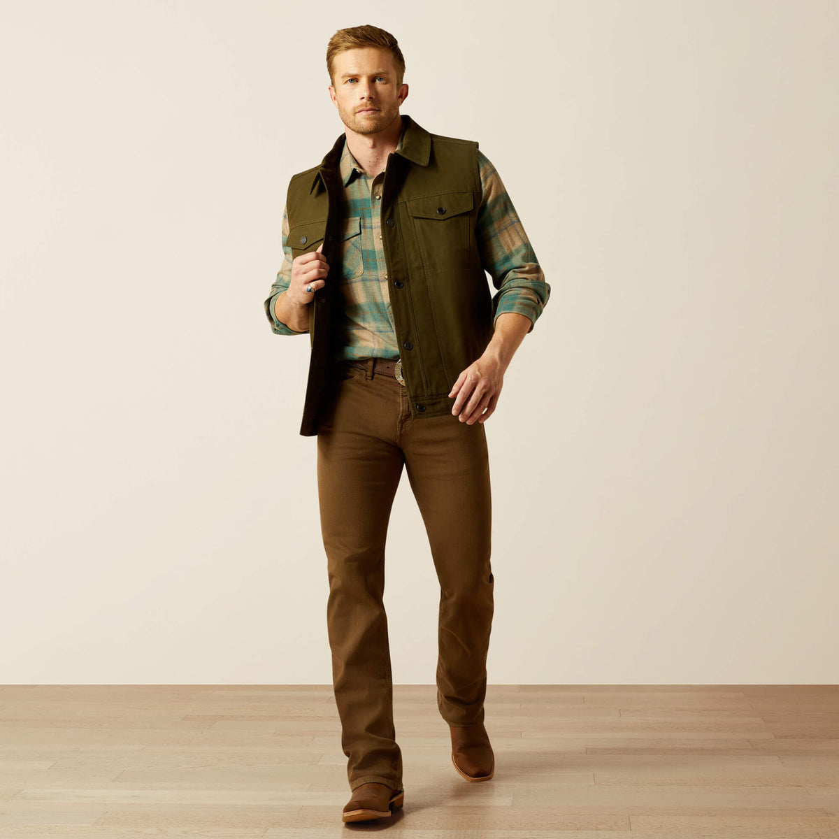 Canvas Rancher Vest - Ariat Everyday