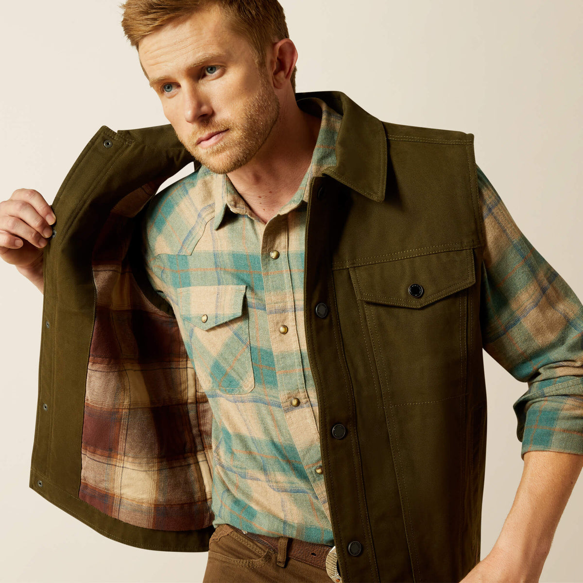 Canvas Rancher Vest - Ariat Everyday